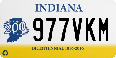 IN license plate 977VKM