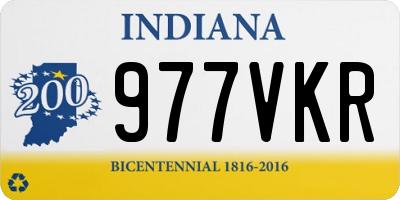 IN license plate 977VKR