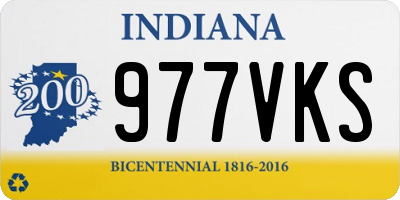 IN license plate 977VKS