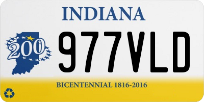 IN license plate 977VLD