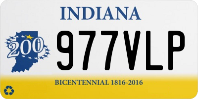 IN license plate 977VLP