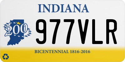 IN license plate 977VLR