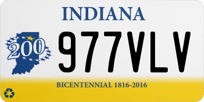 IN license plate 977VLV