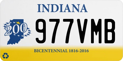 IN license plate 977VMB