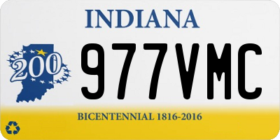 IN license plate 977VMC