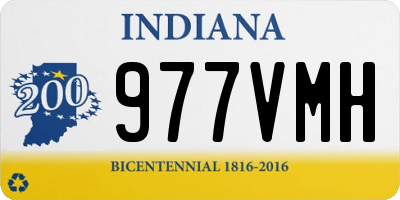 IN license plate 977VMH