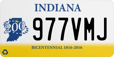 IN license plate 977VMJ
