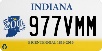 IN license plate 977VMM