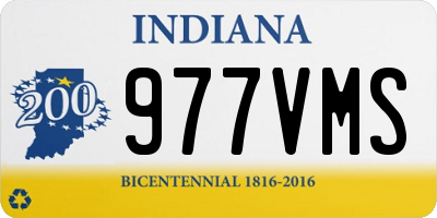IN license plate 977VMS