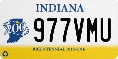 IN license plate 977VMU