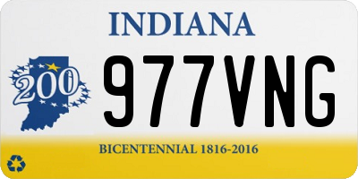 IN license plate 977VNG