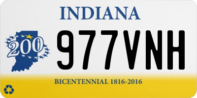 IN license plate 977VNH