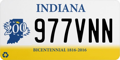 IN license plate 977VNN
