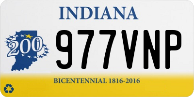IN license plate 977VNP