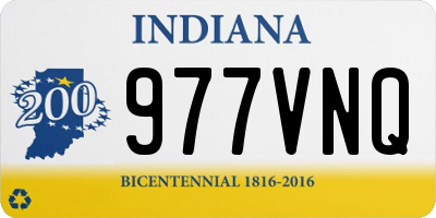 IN license plate 977VNQ