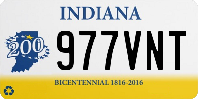 IN license plate 977VNT