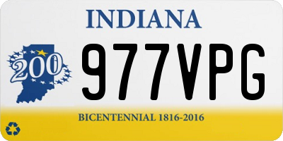IN license plate 977VPG