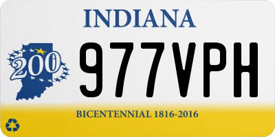 IN license plate 977VPH