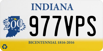 IN license plate 977VPS