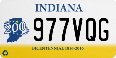 IN license plate 977VQG