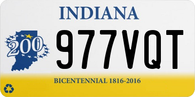 IN license plate 977VQT