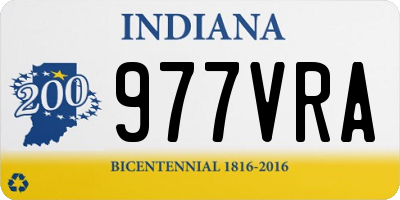 IN license plate 977VRA