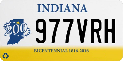 IN license plate 977VRH