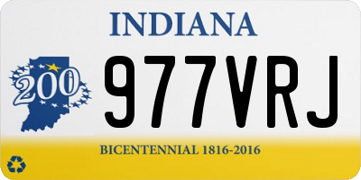 IN license plate 977VRJ