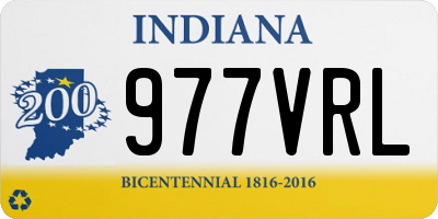 IN license plate 977VRL