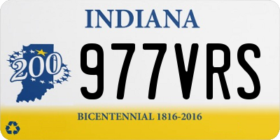 IN license plate 977VRS