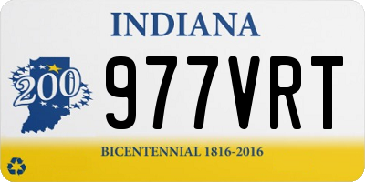 IN license plate 977VRT