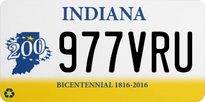 IN license plate 977VRU