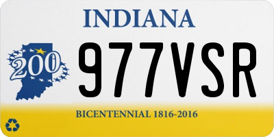 IN license plate 977VSR