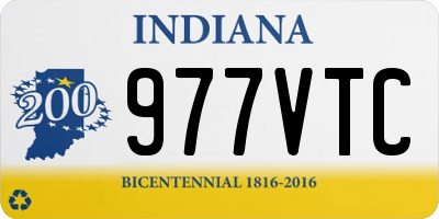 IN license plate 977VTC