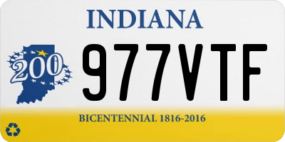IN license plate 977VTF