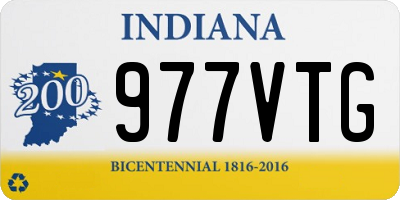IN license plate 977VTG