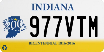 IN license plate 977VTM