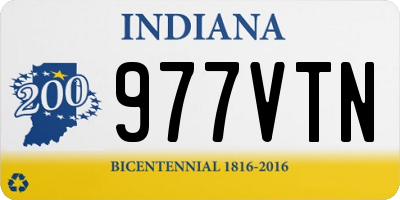 IN license plate 977VTN