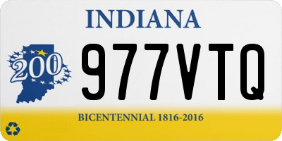 IN license plate 977VTQ