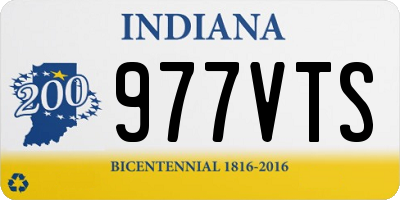 IN license plate 977VTS