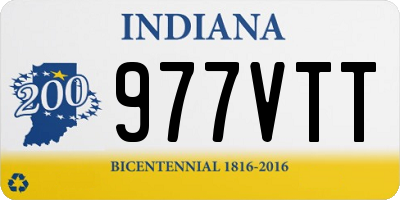 IN license plate 977VTT