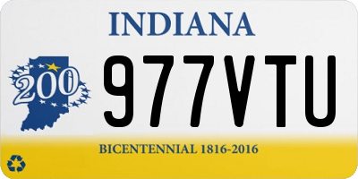 IN license plate 977VTU