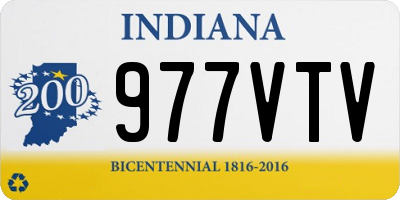 IN license plate 977VTV