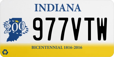 IN license plate 977VTW