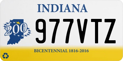 IN license plate 977VTZ