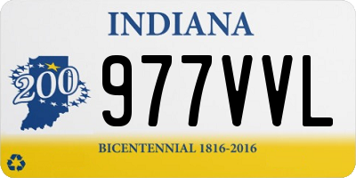 IN license plate 977VVL