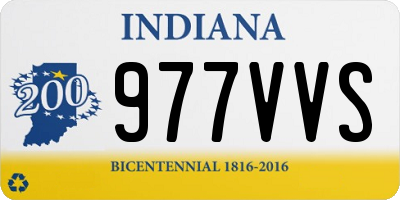 IN license plate 977VVS