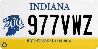 IN license plate 977VWZ