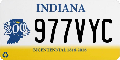 IN license plate 977VYC