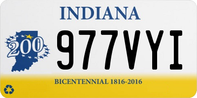IN license plate 977VYI